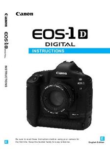 Canon EOS 1D manual. Camera Instructions.